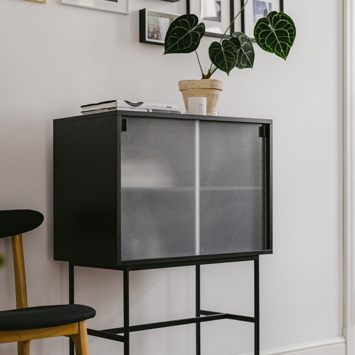 noo.ma Lekko Vitrinekast - Vulcano Black