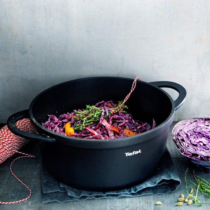 Tefal Trattoria Hapjespan Ø 28 cm + deksel