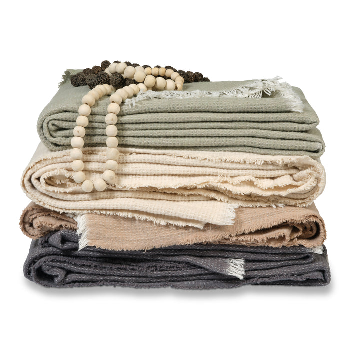 Vandyck Home Sprei 130 x 220 cm - Praline