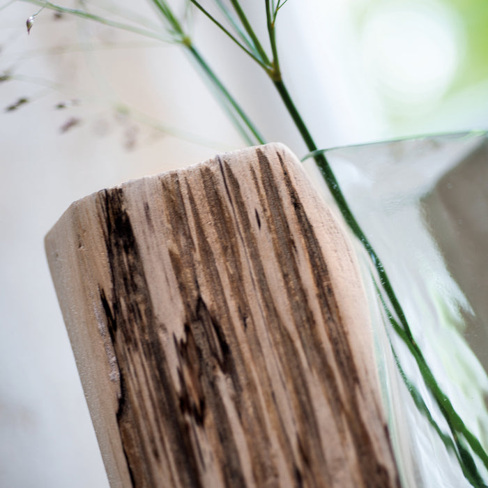 Leonardo Casolare Houten Vaas 36 cm