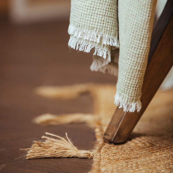 Vandyck Home Sprei 130 x 220 cm - Smoke Green