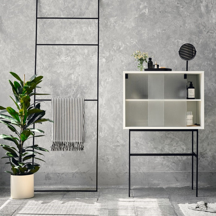 noo.ma Lekko Vitrinekast - Almond Grey