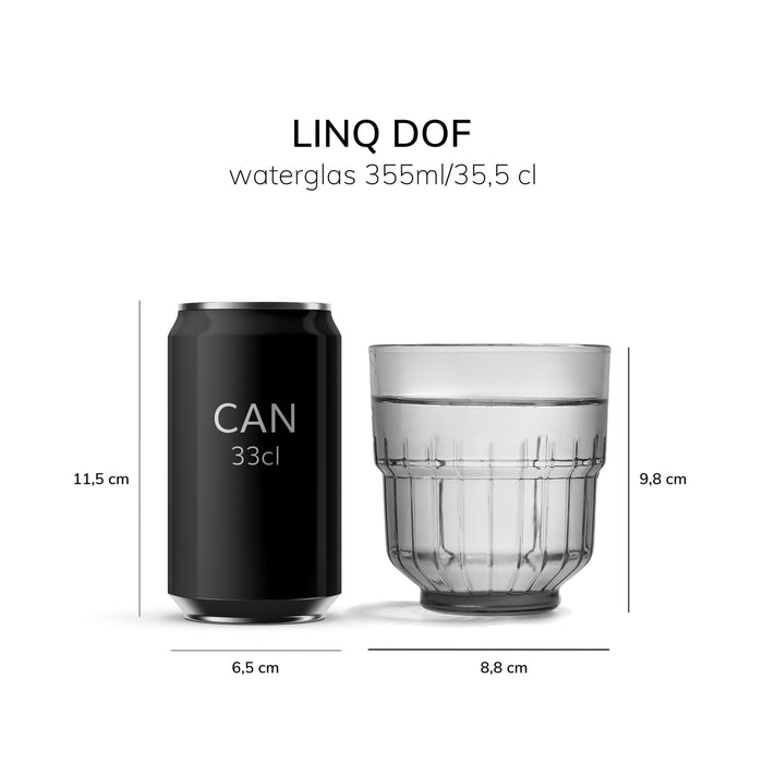 Libbey Waterglas LinQ 0,35 L - 6 st.