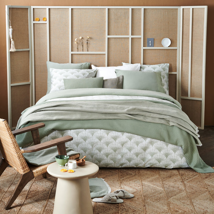 Vandyck Pure Dekbedovertrek 140 x 220 cm - Smoke Green