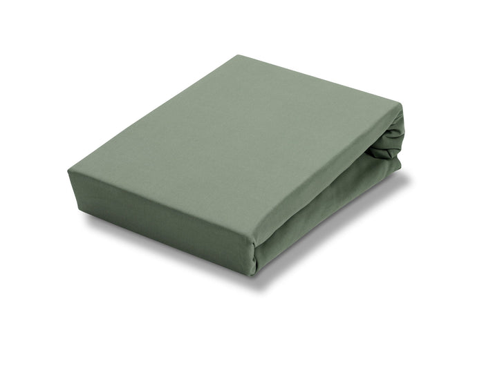 Jersey Supreme Hoeslaken Olive | 80-100 x 190-220 cm | Groen