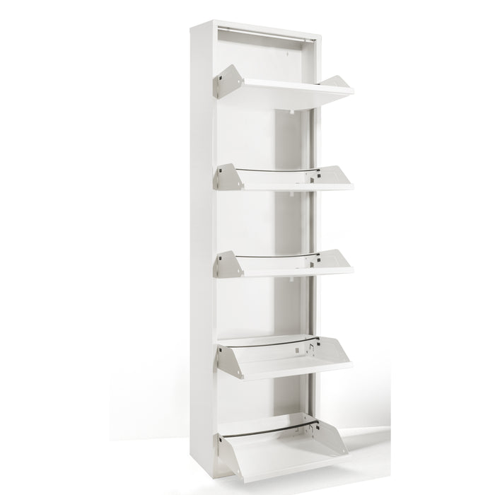 Gorillz Paw Fire - Schoenenrek – Schoenenkast Metaal - Wit