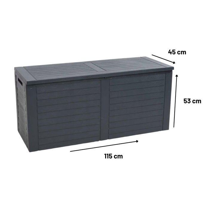 Orange85 Opbergbox Tuinkussenbox Tuinbox 115x45x53cm Kunststof