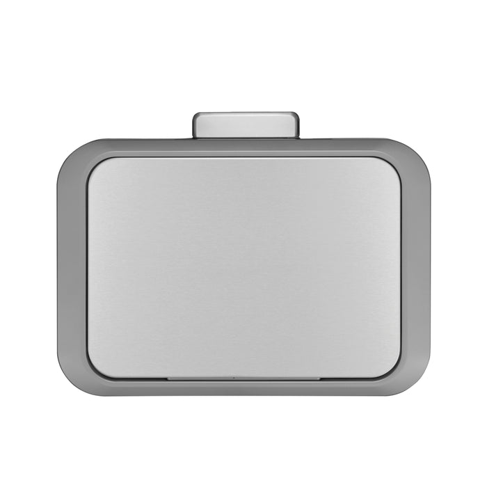 EKO Pedaalemmer Cozy 45 L matzilverkleurig