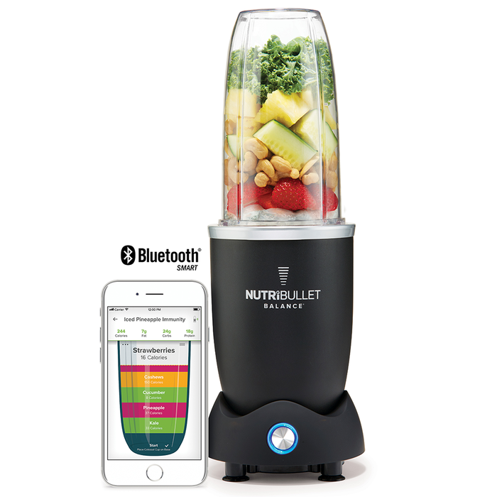 NutriBullet Balance 1200 Series - Blender - 9-delig - Zwart