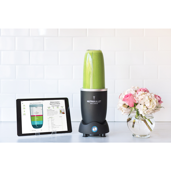 NutriBullet Balance 1200 Series - Blender - 9-delig - Zwart
