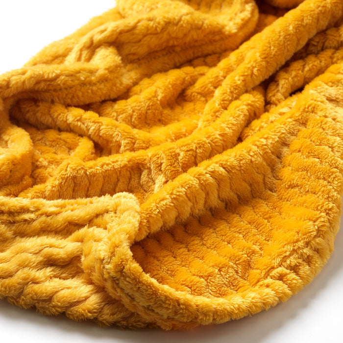 Dutch Decor plaid MARA - 150x200 cm Golden Glow