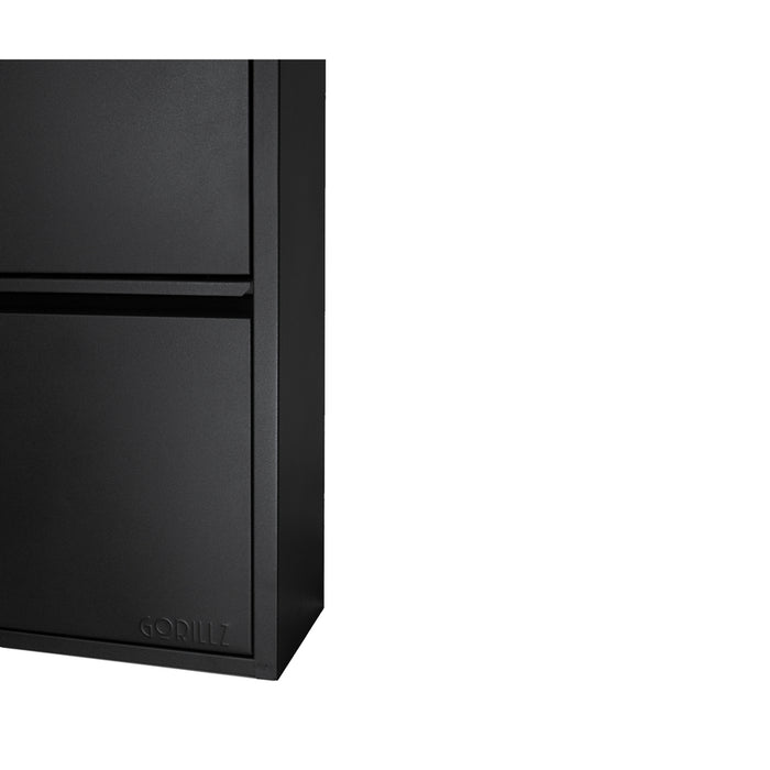 Gorillz Paw Fire - Schoenenrek – Schoenenkast Metaal - Zwart