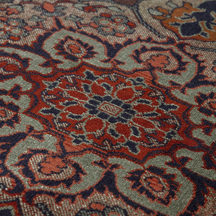 Tier - Vintage Vloerkleed Manami Groen met franjes