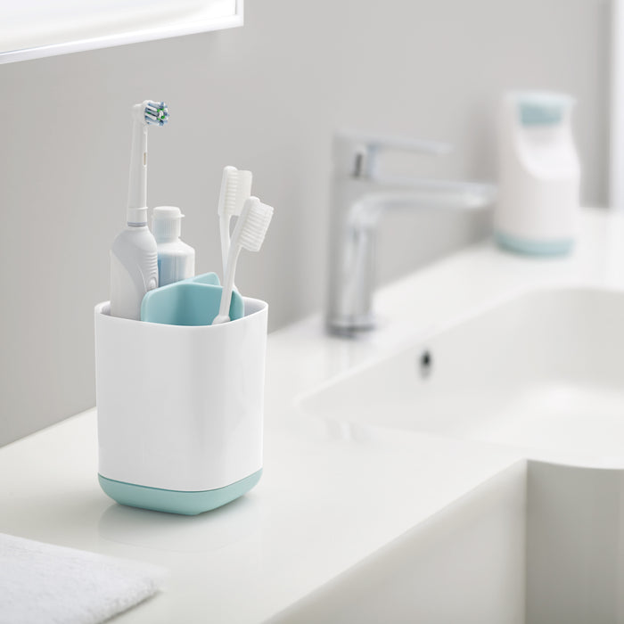 Joseph Joseph Easy-Store Tandenborstelhouder Klein - Wit / Blauw