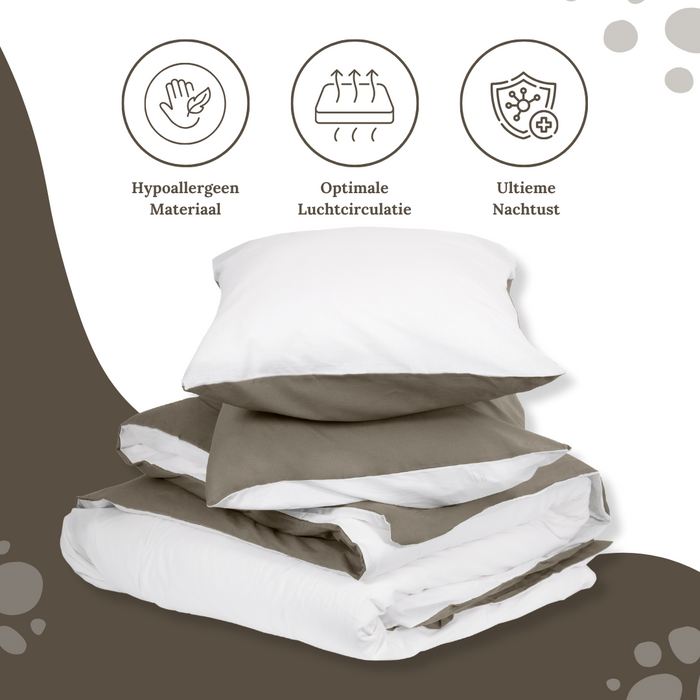 Ten Cate Katoenen Dekbedovertrek - 200x200|220 - Marbella