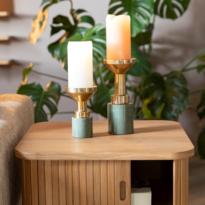 Zuiver Glam Kandelaar - Groen