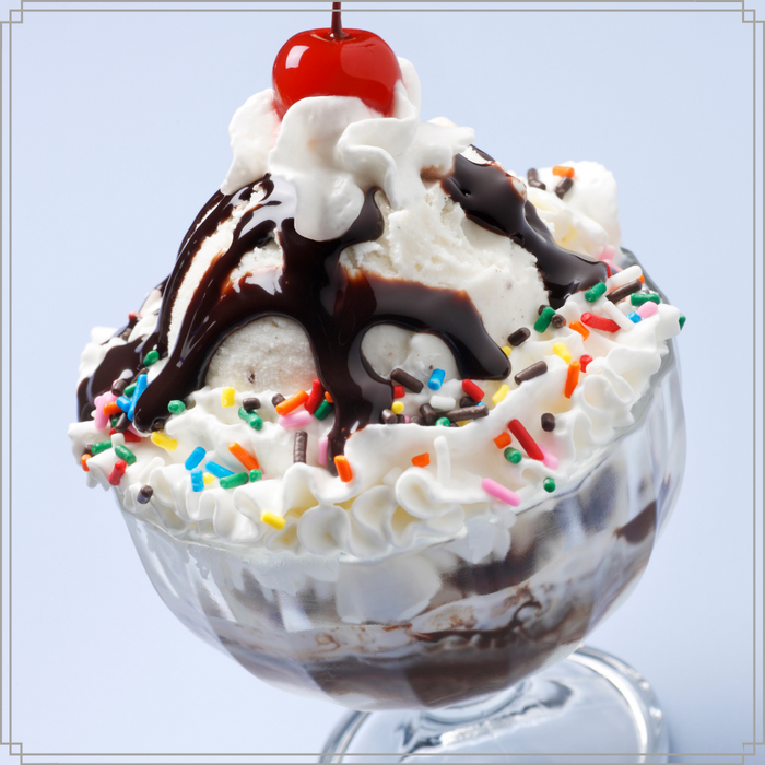 OTIX Dessert schaaltjes Ijscoupe Ijsbeker Set van 3 Glas 200 ml