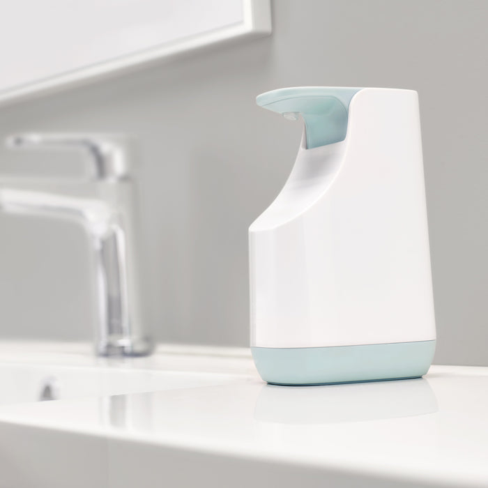 Joseph Joseph Slim Compact Zeepdispenser - Lichtblauw / Wit