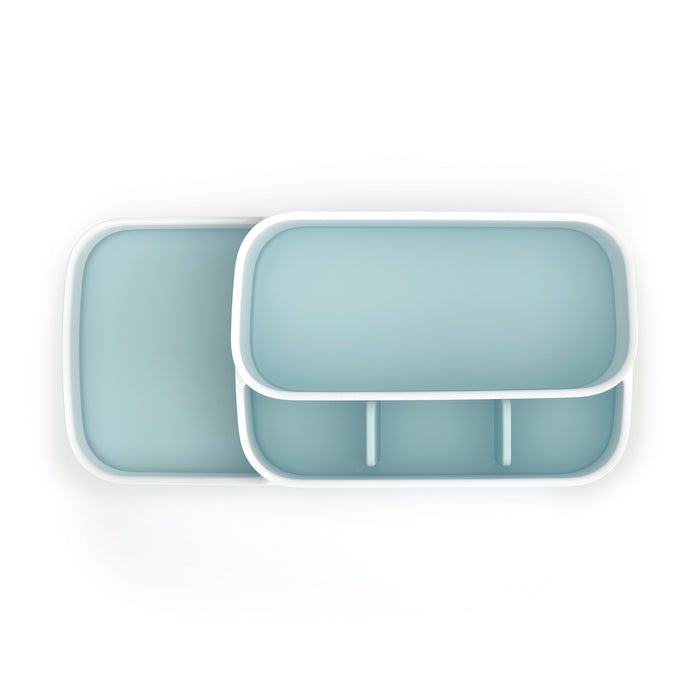 Joseph Joseph Easy-Store Badkameropberger - Wit / Blauw