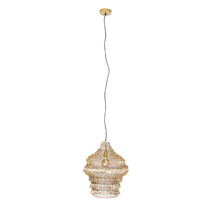 QAZQA Oosterse hanglamp goud 45 cm x 60 cm - Vadi