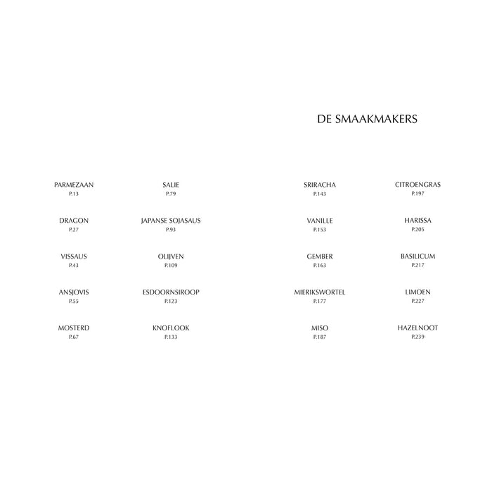 Sergio Herman - Sergio's smaakmakers