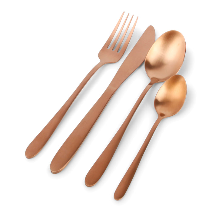 Ona Slim Bestekset 24-delig - RosÈ goud