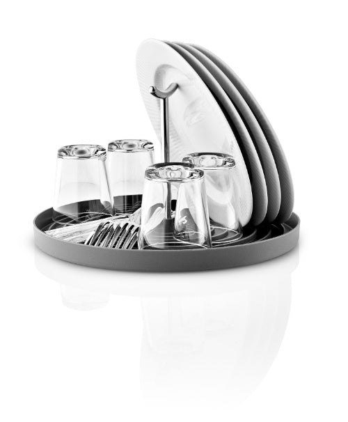 Eva Solo - Afdruiprek, Rond, Inklapbaar, Zwart - Eva Solo