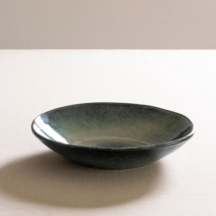 Organic by Dutch Rose Amsterdam diep bord 23,5 cm - groen