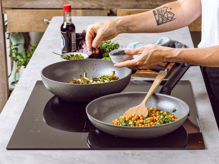 BK Granite Ceramic wokpan 28cm - 3.7l - PFAS-vrij