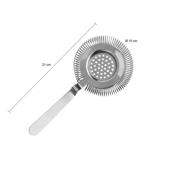 Krumble Cocktail zeef - Metaal - Zilver