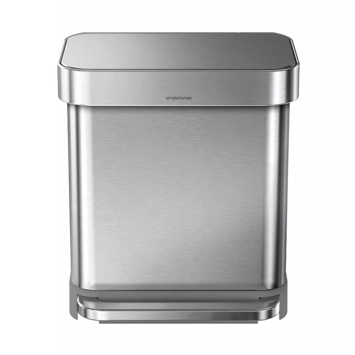 Simplehuman Rectangular Liner Pocket Pedaalemmer 30 Liter