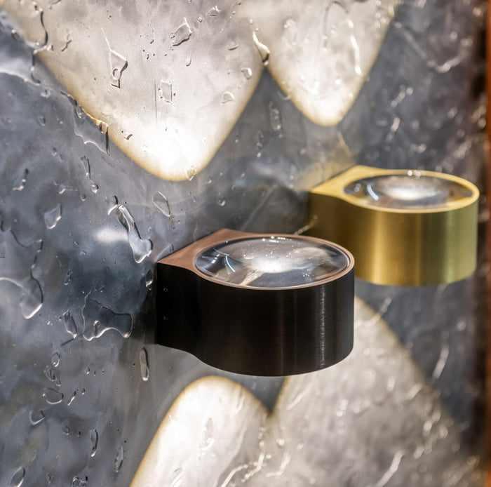 Artdelight Wandlamp Hudson Brons Koper 2 x 4 Watt IP54