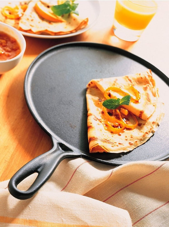 Le Creuset Pannenkoekenpan Ø 27 cm + Spatel + Beslagverdeler