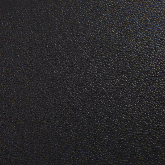 Beliani - LEIRA - Tweezitsbank - Zwart - - Kunstleer