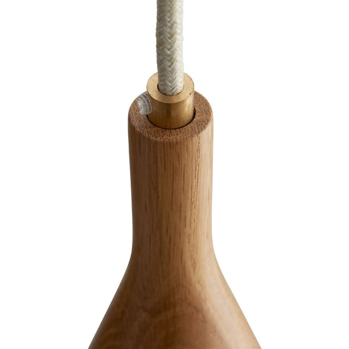 Hollands Licht Timber hanglamp small eiken