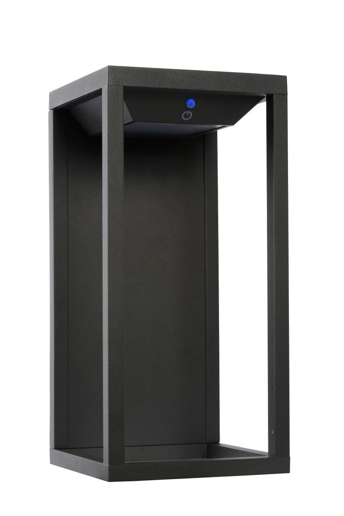 Lucide TENSO SOLAR Wandlamp 1xGeïntegreerde LED - Antraciet