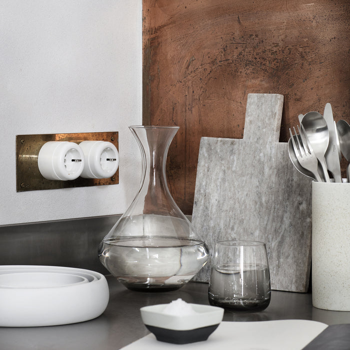 Broste Copenhagen Smoke Tumbler 0,35 L - 4 st.