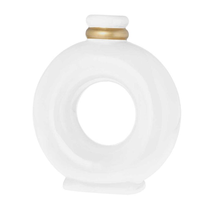 Riverdale - Vaas Demy - glans wit - H36cm - Wit