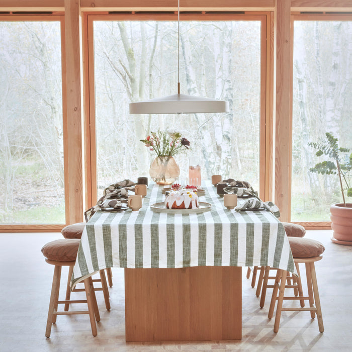 OYOY Lasi Vaas Medium - Taupe