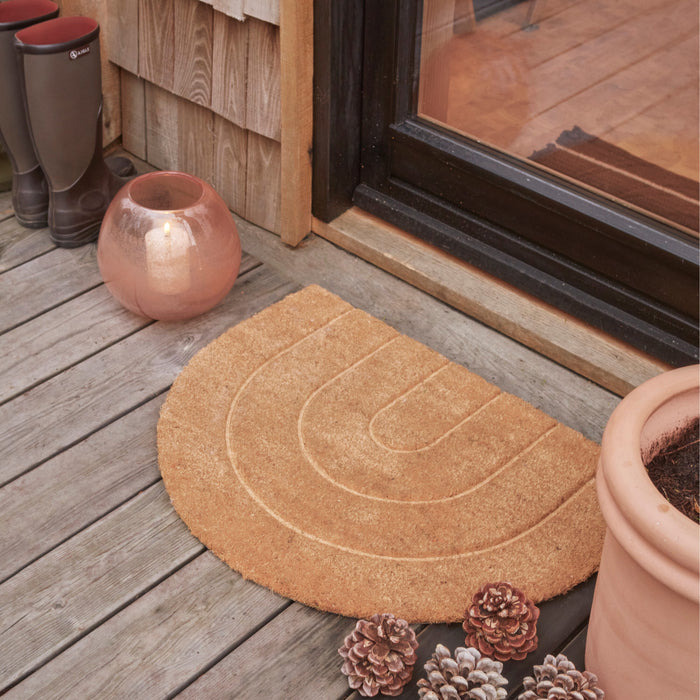 OYOY Lasi Vaas Medium - Taupe