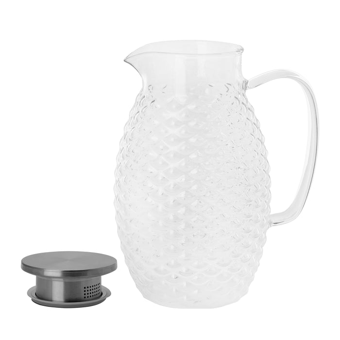 Krumble Karaf schubbenpatroon met filter - 1,5 L - Glas