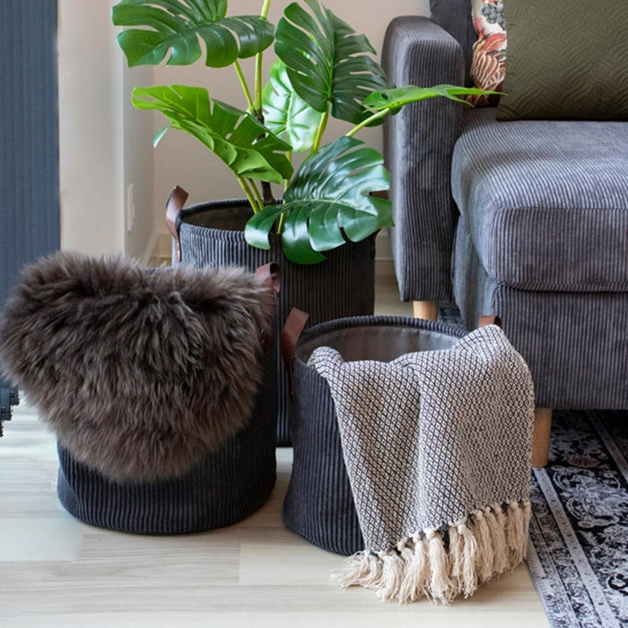 Artichok Sander plaid donkergrijs - 160 x 130 cm