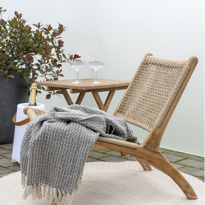 Artichok Sander plaid donkergrijs - 160 x 130 cm