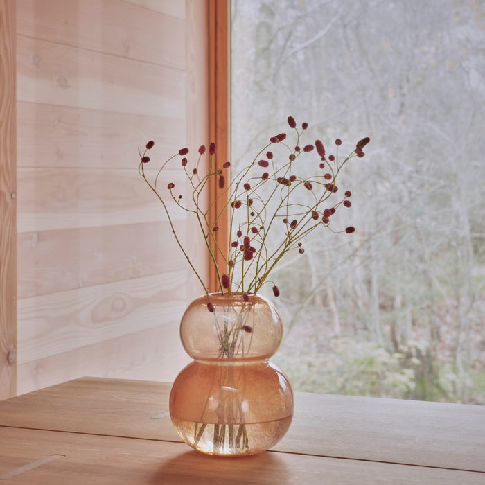 OYOY Lasi Vaas Small - Taupe