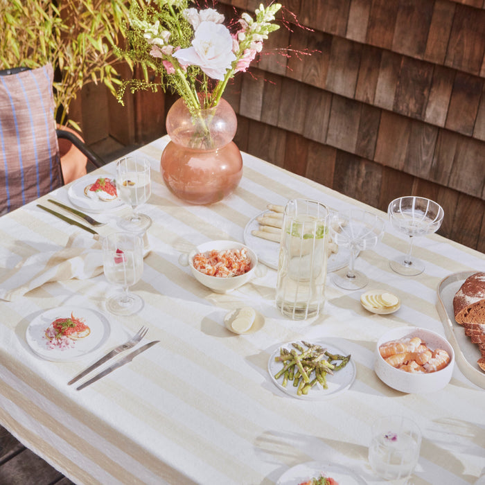 OYOY Lasi Vaas Small - Taupe