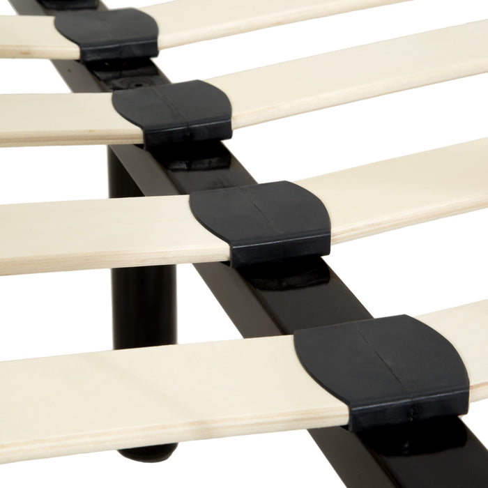 tectake Slaapkamerbed metalen bed „Art“ met lattenbodem