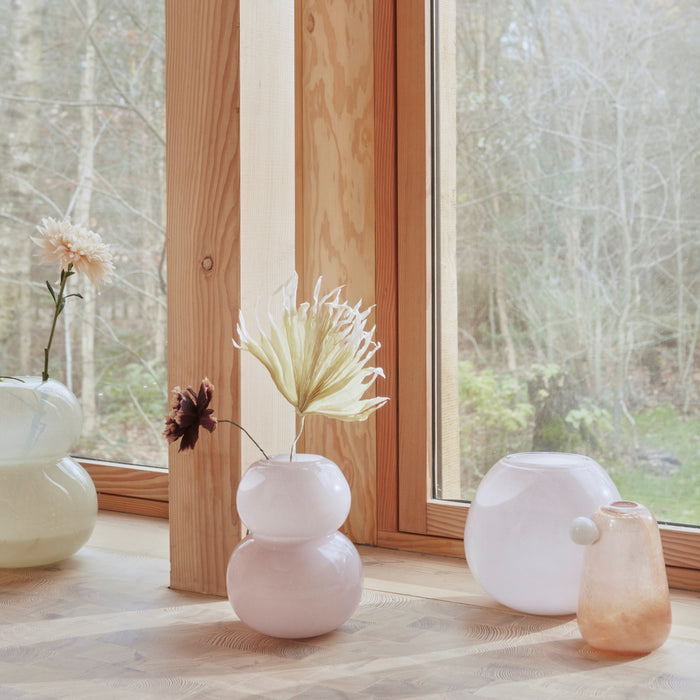 OYOY Lasi Vaas Small - Rose