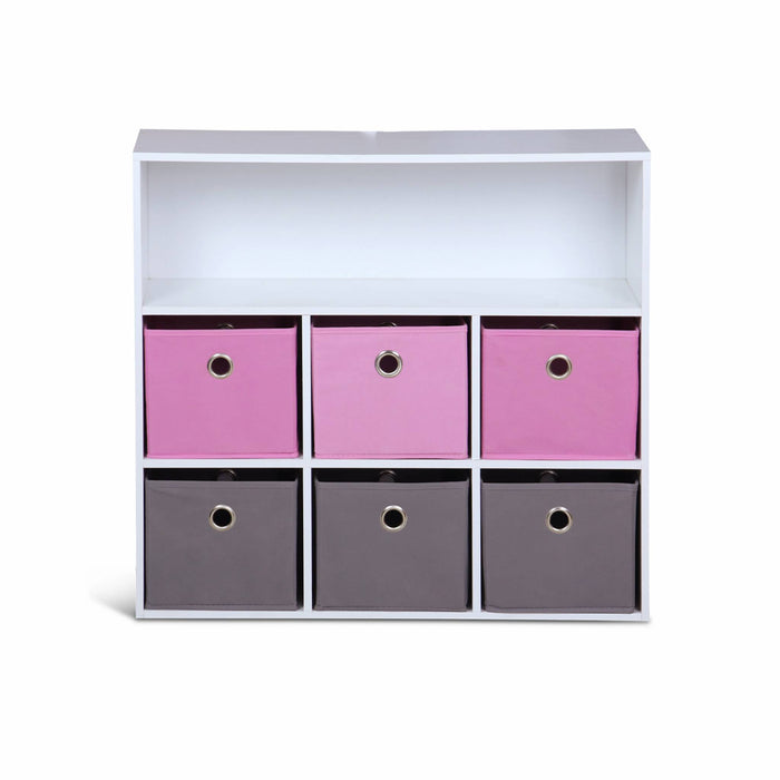 sweeek - Opbergkast voor kinderen met 6 manden