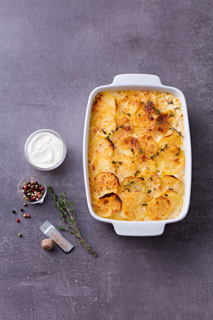 Ovenschaal Rechthoek, Grijs, 35 x 25 cm - Pyrex | Signature