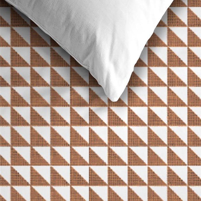 Ambiante Faas Dekbedovertrek 140 x 200/220 cm - Terra